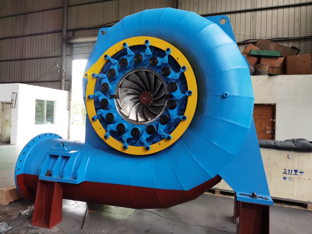 Francis Runner Wasserturbinengenerator Konzipiert für Designkopf 168 bis 357 M Robuste Francis Turbinengenerator Technologie