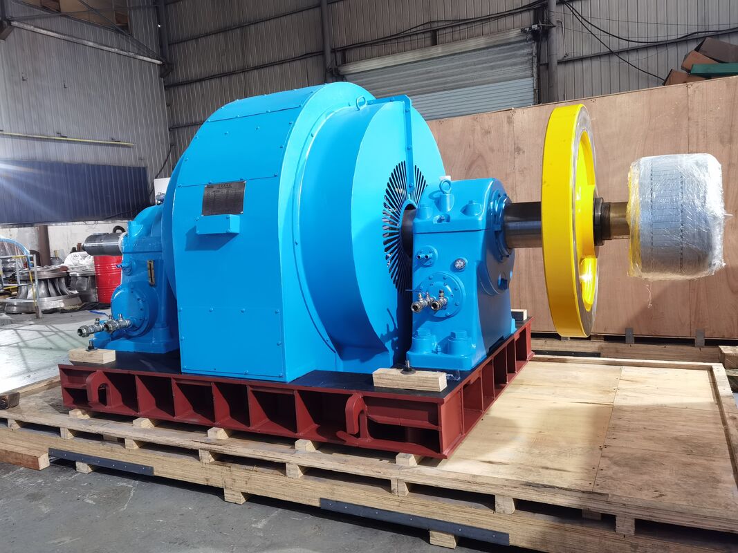 Francis Runner Wasserturbinengenerator Konzipiert für Designkopf 168 bis 357 M Robuste Francis Turbinengenerator Technologie