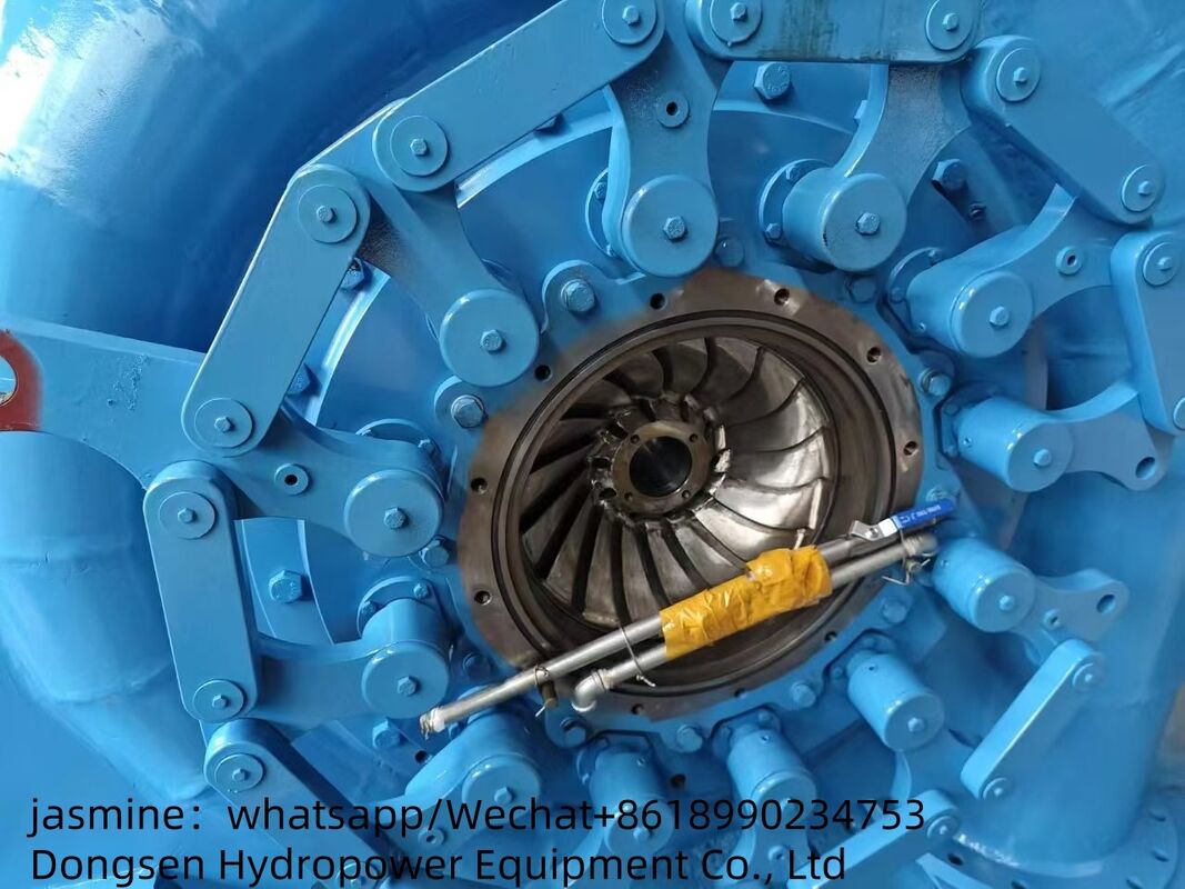 Francis Runner Wasserturbinengenerator Konzipiert für Designkopf 168 bis 357 M Robuste Francis Turbinengenerator Technologie