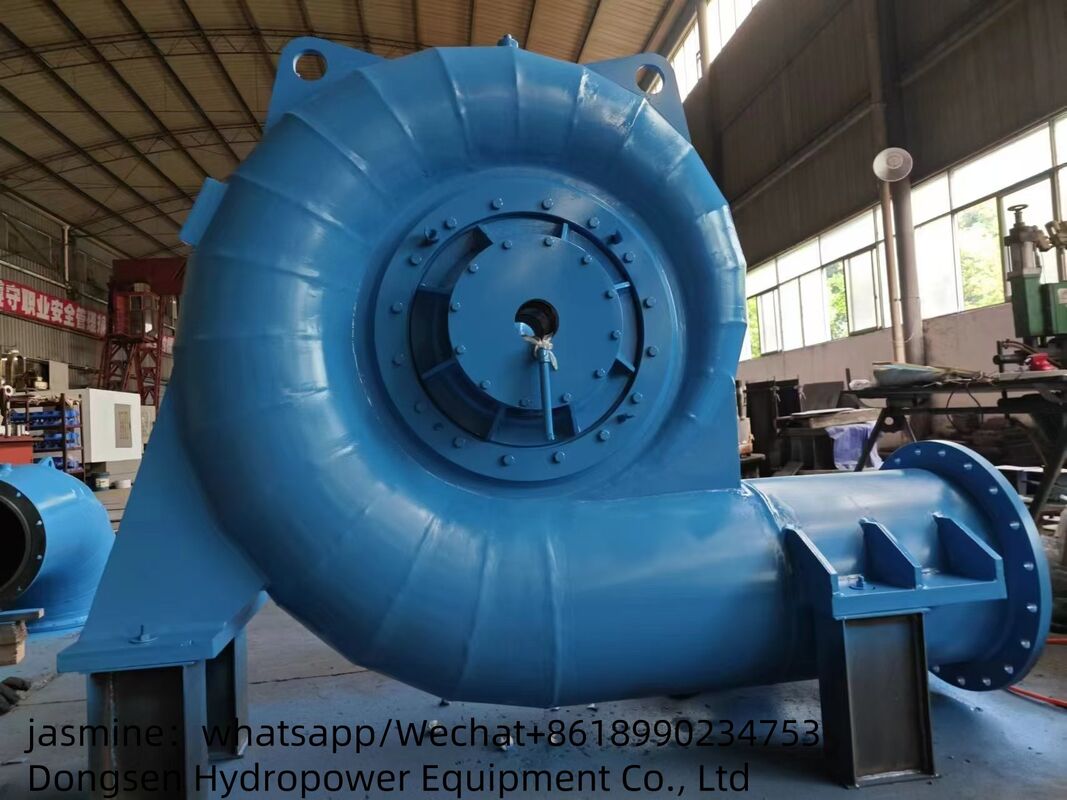 Francis Runner Wasserturbinengenerator Konzipiert für Designkopf 168 bis 357 M Robuste Francis Turbinengenerator Technologie