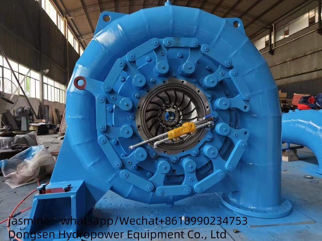 Francis Runner Wasserturbinengenerator Konzipiert für Designkopf 168 bis 357 M Robuste Francis Turbinengenerator Technologie