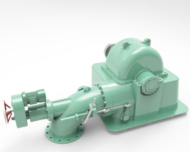 Geschwindigkeitsbereich 150RPM 1000RPM Wasserturbinengenerator Nennleistung 300KW 20MW angepasste Farbe für die Stromerzeugung