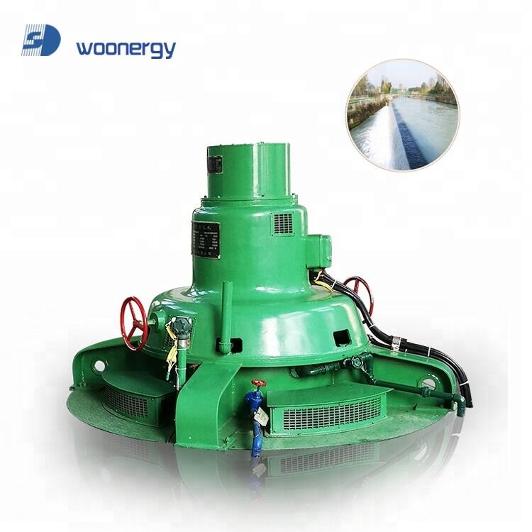 Kaplan Hydroturbinengenerator mit Luft- oder Wasserkühlung, Durchmesser von 1-10 Metern und Leistungsfaktor 0,8-0,9 für erneuerbare Energien
