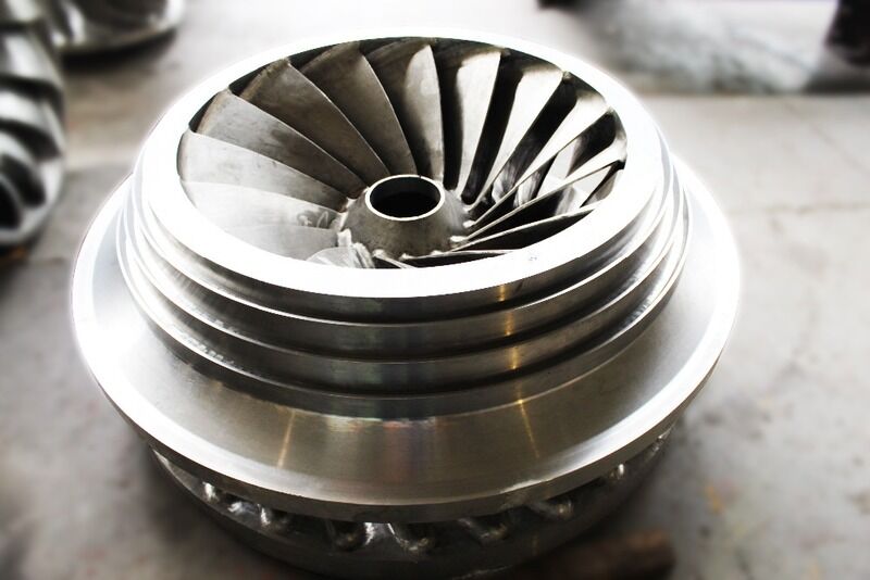 Durchmesser 200 mm Hochkopf Pelton-Turbine mit Bürstenlos- oder statischem Anregungssystem für Wasserkraft