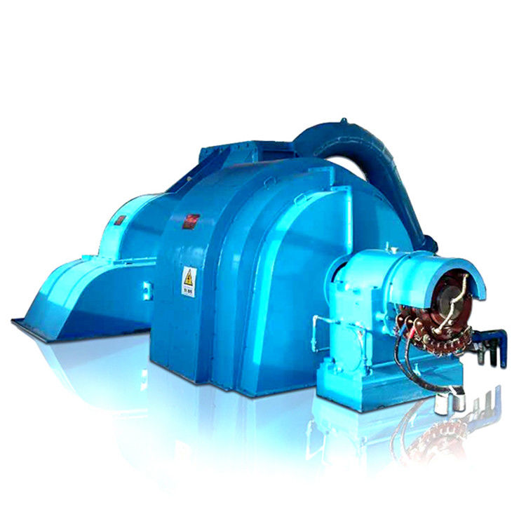 Hydroelektrische Pelton-Turbinengenerator Hohe Leistung für die Stromerzeugung bei 600 RPM und Designkopf von 100 m bis 700 m