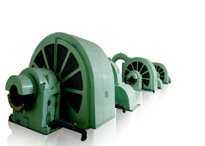 0.5 MW-20 MW Leistung Pelton-Turbinengenerator mit horizontaler Installation und statischem Anregungssystem