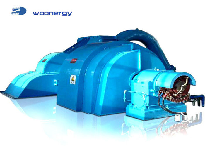 0.5 MW-20 MW Leistung Pelton-Turbinengenerator mit horizontaler Installation und statischem Anregungssystem