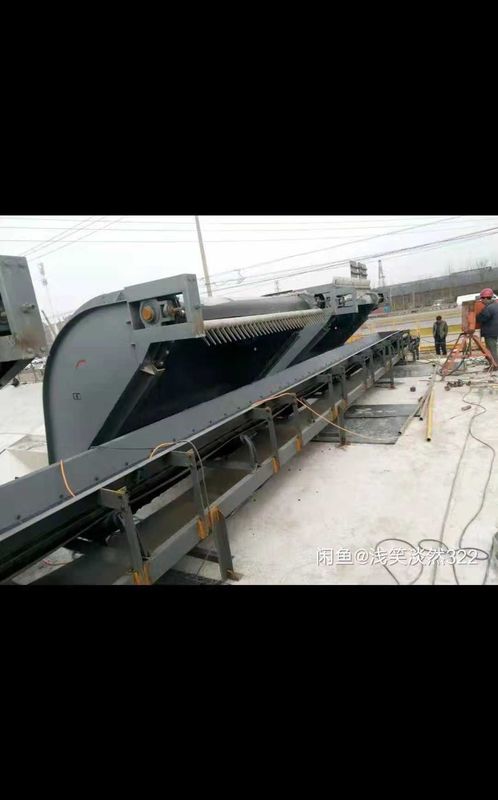 Motorbetriebene Rechenreinigungsmaschine mit 4,5 bis 16 mm Dicke und einem Drehzahlbereich von 150 U/min bis 1000 U/min zur Entfernung von Industrieabfällen