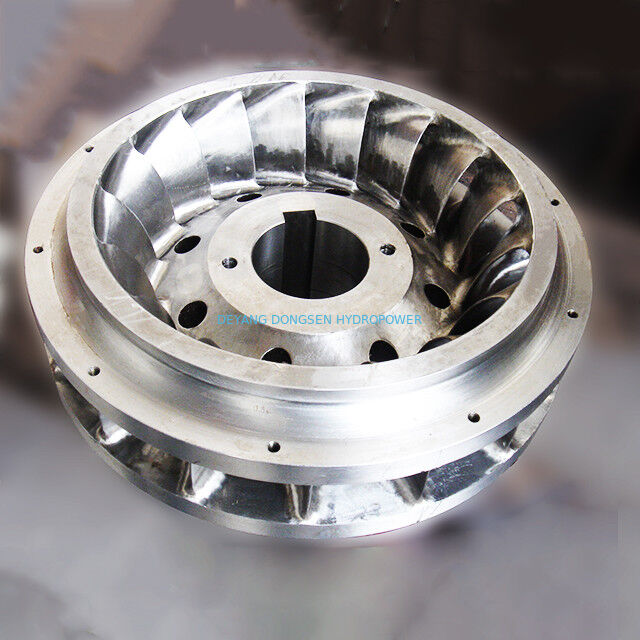 Hydro Turbine Runner Durable 3-10 Blade Configuration Eco Friendly Energy Production