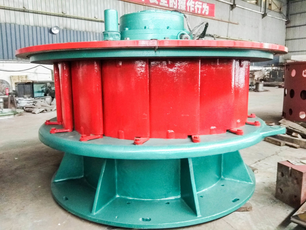 2000-10000kg Turgo-Turbinengenerator für Strömungsgeschwindigkeit 109 Kubikmeter pro Sekunde Konzipiert Leistungsbereich 500 Kilowatt bis 70 Megawatt Energieproduktion