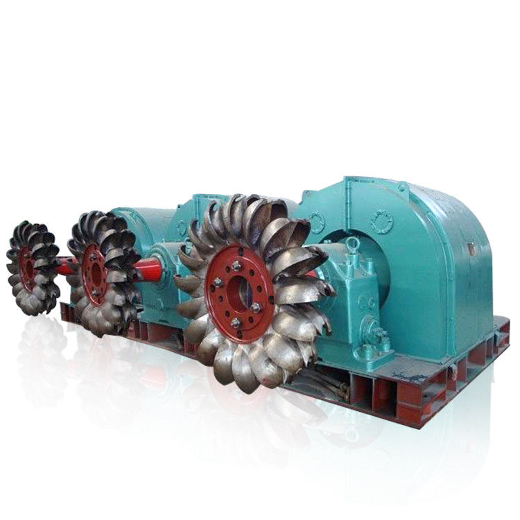 Peltonturbinengenerator mit hoher Förderhöhe von 100 m bis 2000 m, Nennspannung 6–10 kV, speziell für die Wasserkraft-Energieerzeugung entwickelt