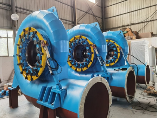 Kopf und Niederfluß 100kw~70mw Francis Turbine Generator High Water