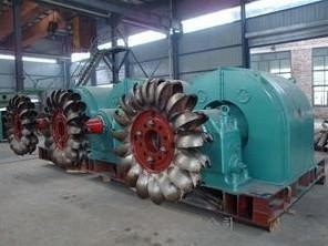 Edelstahlläufer Hochkopf-Wasserturbine für hohe Drehzahl 600-1000 Drehzahl