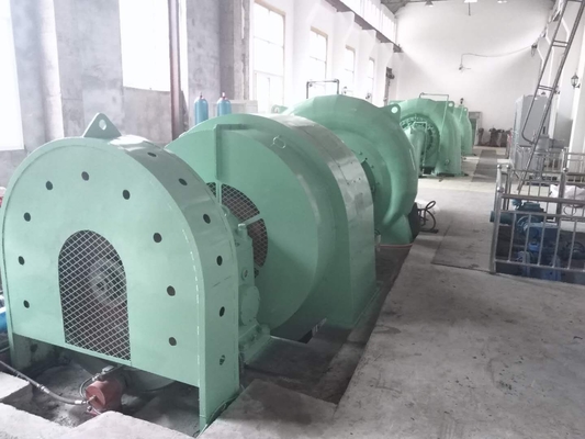 Effizienter Steuerungsmodus für den Francis-Turbinengenerator mit Nennwasserkopf 20m-300m