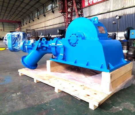Neues Wasserkraftwerk mit Turbinengenerator, Nennleistung 200 kW-30 MW