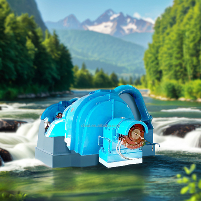 Hydroturbinengenerator für Wasserkopf 5m-500m mit 90-96% Effizienz