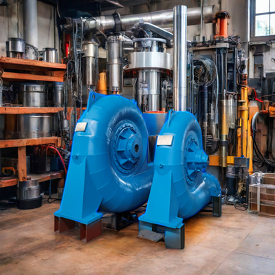 Automatische Steuerung Francis Turbinengenerator 450-1000 RPM mit Edelstahlläufer