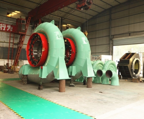 angepasster, luftgekühlter Wasserturbinengenerator mit Edelstahlläufer von 450 bis 1000 RPM