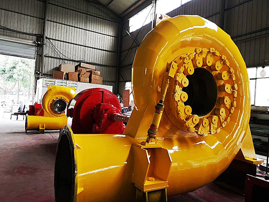 Maßgeschneiderter Stahl-Wasserturbinengenerator mit 5-500 m Wasserkopfbereich