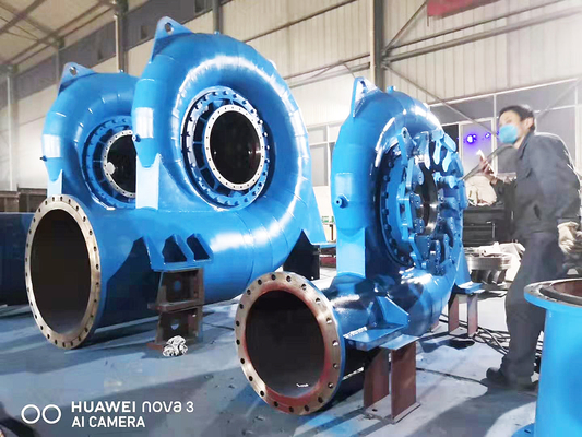 Innen-/Außen-Bürstellose Wasserturbine 50 Hz Nennfrequenz 300-3000 Rpm Geschwindigkeitsbereich