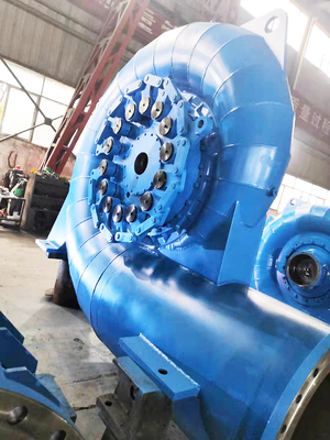 Geschwindigkeitswasserturbinengenerator Innen-/Außenluft-/Wasserkühlung 300-3000 Rpm Geschwindigkeitsbereich