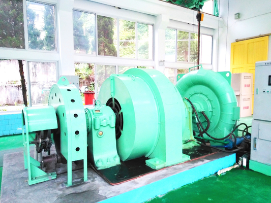 Wirkungsgrad 90-96% Hochkopf-Wasserturbine mit 450-1000 RPM Francis Kaplan Pelton Turbine