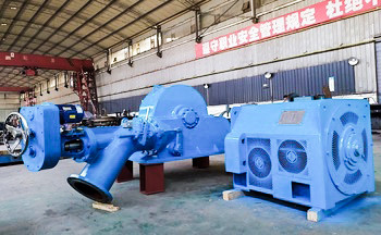Effizienz Vertikaler Turbinengenerator 200 kW-30 MW 50 Hz/60 Hz Nennfrequenz
