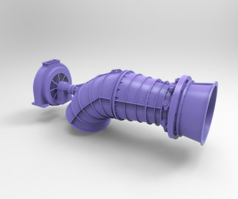 Haltbarkeit angepasster Hydroturbinengenerator 450-1000rpm 5m-500m Wasserkopf 50HZ/60HZ