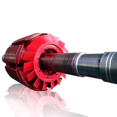 Stille vertikale Wasserturbine 220V-690V angepasste Farbe Bürstenlos/statisches Silizium