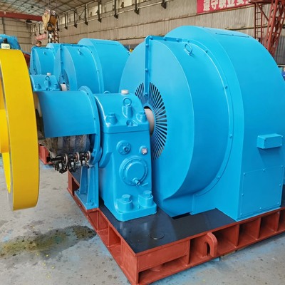 Edelstahl Kaplan Hydroturbinengenerator 100-20MW 0,8-0,9 Leistungsfaktor angepasste Farbe