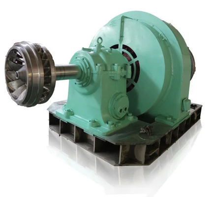 Hydroturbinengenerator mit einer Frequenz von 450 bis 1000 Rpm und einer Frequenz von 50 Hz bis 60 Hz für 5 bis 500 m Wasser