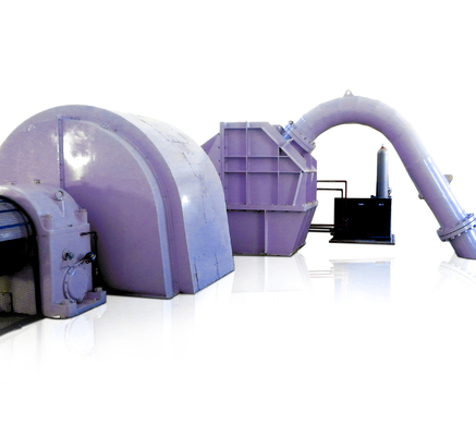 100-1000A Luft/Öl Kühlung Pelton Turbinengenerator Edelstahl mit Mikrogouverneur