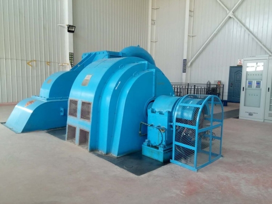 500-3000r/min Bürstenloser Gusseisen-Pelton-Turbinengenerator mit Isolationsklasse F
