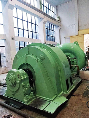 Kapazität Hydroturbinengenerator 200kw-20mw Wasserkopf 5m-500m RPM 450-1000rpm
