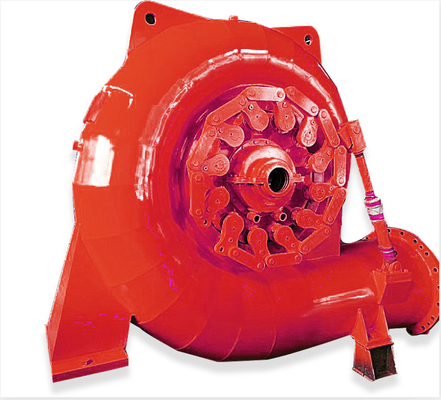 Automatischer Francis-Turbinengenerator 450-1000 RPM Geschwindigkeit 20-300M Wasserkopf 400V-10kV Spannung