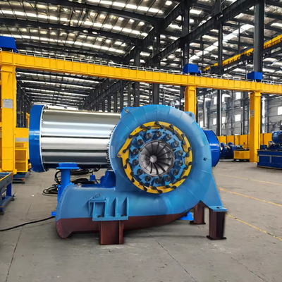 Vertikaler/horizontale Wasserturbinengenerator 450-1000 RPM mit bürstenlosem Anregungsmodus