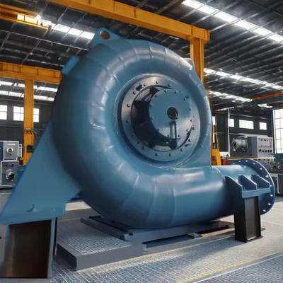 Hochkopf-Wasserturbine mit einer Drehzahl von 450-1000 RPM und einem Wasserkopf von 5 m-500 m