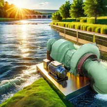 Statischer Silizium-Auslösung-Wasserturbinengenerator für Hochfrequenz-Ausgabe