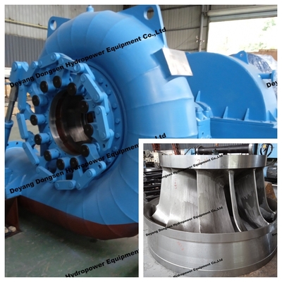 Francis-Turbinengenerator 450-1000 RPM Nennkopf 20m-300M Nennspannung 400V-10kV