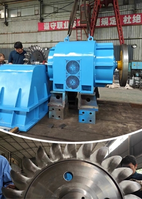 Ölkühlung Pelton-Turbinengenerator Pelton-Turbinenstromgenerator mit Gusseisenkörper