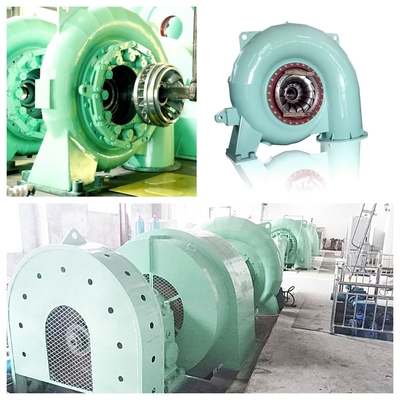 200 kW-20 MW Hydroturbine Bürstenloser Anregungsgenerator für die Stromerzeugung