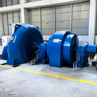 Verstellbarer Vertikaler Francis-Turbinengenerator mit 450 bis 1000 Dreh/min für Niedrigwasserköpfe von 20 bis 300 Meter