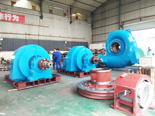Wasserkopfbereich Hydroturbinengenerator 5m-500m Perfekt für Hochkopf-Anwendungen