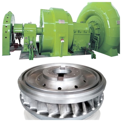 Nenngeschwindigkeit 450-2000 RPM Francis Hydroturbinengenerator vertikaler oder horizontaler Installationsmodus