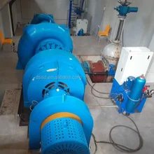 300 kW-20 MW Francis-Turbinengenerator mit Edelstahl-Runner-Material und automatischem Steuerungsmodus