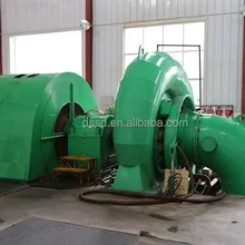 PLC-Steuerungssystem Wasserturbinengenerator 1000 KW Leistungsausgabe Luft/Wasserkühlung zur Energieerzeugung