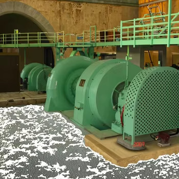 100 kW-3 MW Wasserkraftanlage mit Schmetterlingsventil und hohem hydraulischen Mikrocomputer-Regler