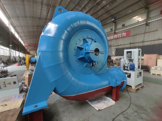 Dreiphasen-Francis-Hydroturbinen-Generator mit bürstenloser Erregung, vertikale und horizontale Installationsart