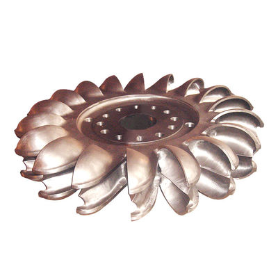 Anpassbarer Design-Flow 0,48 m3/s bis 1,23 m3/s Pelton-Laufrad-Turbinen-Generator für Wasserkraftwerke