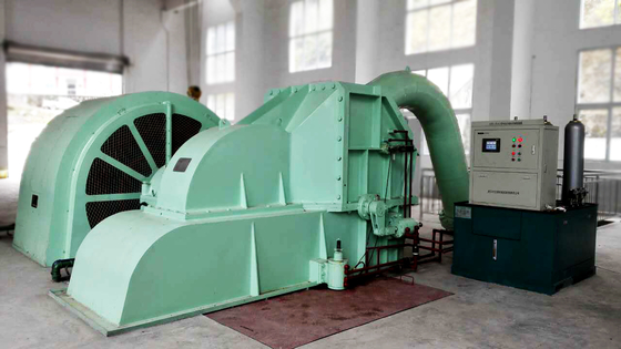 5-Jahres-Wartung Pelton-Turbinen-Generator 1MW-10MW Wasserkraft
